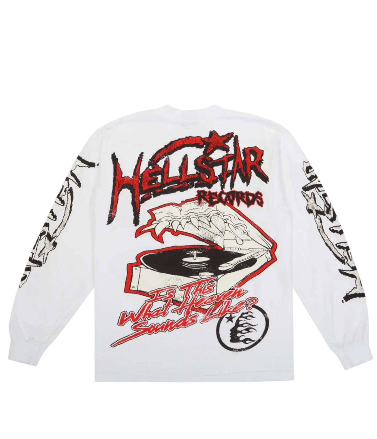 Hellstar Studios Records Long Sleeve Tee Shirt