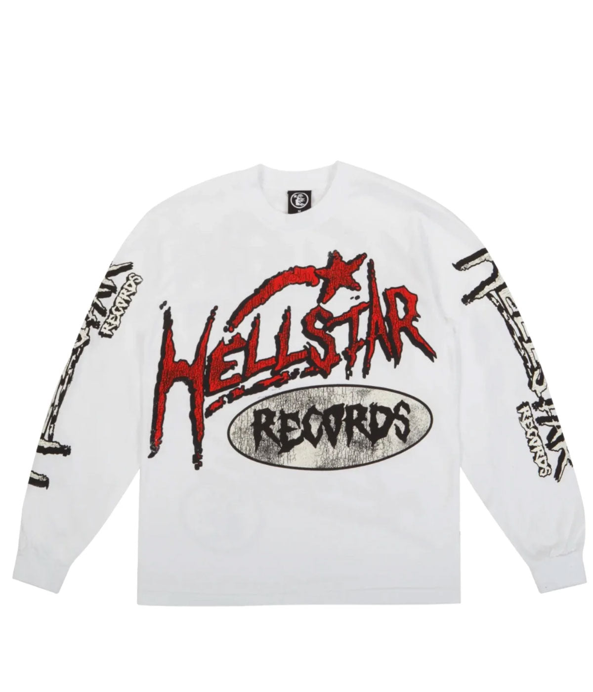 Hellstar Studios Records Long Sleeve Tee Shirt