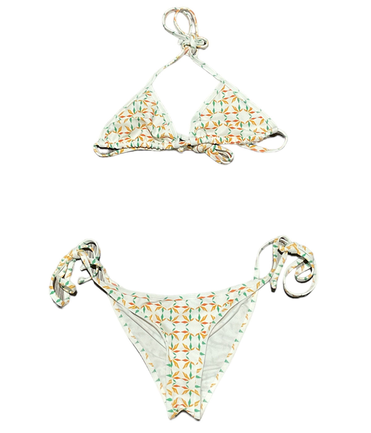 Two Piece Bikini Set - Scrunch Bottom