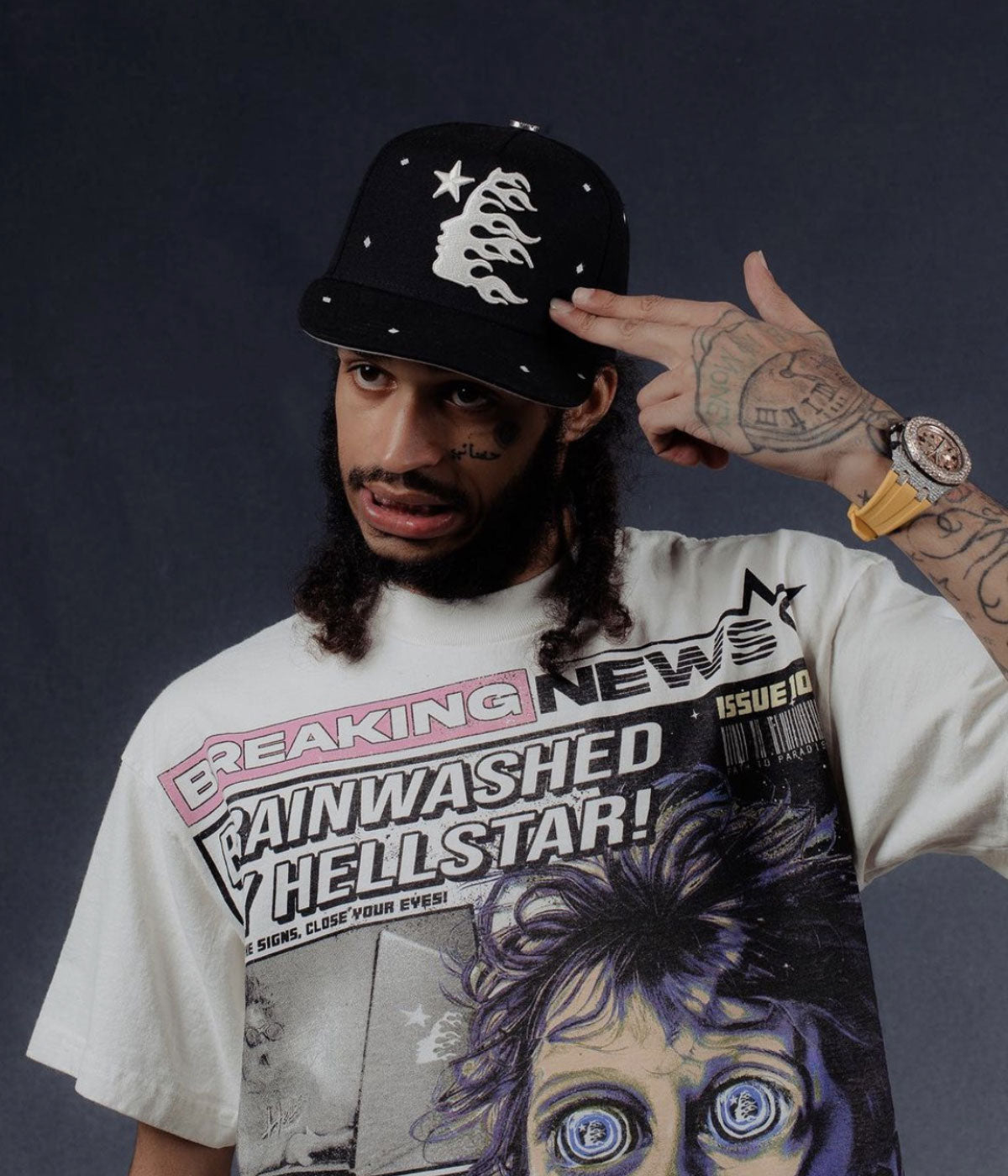 Unreleased Hellstar Breaking News Tee